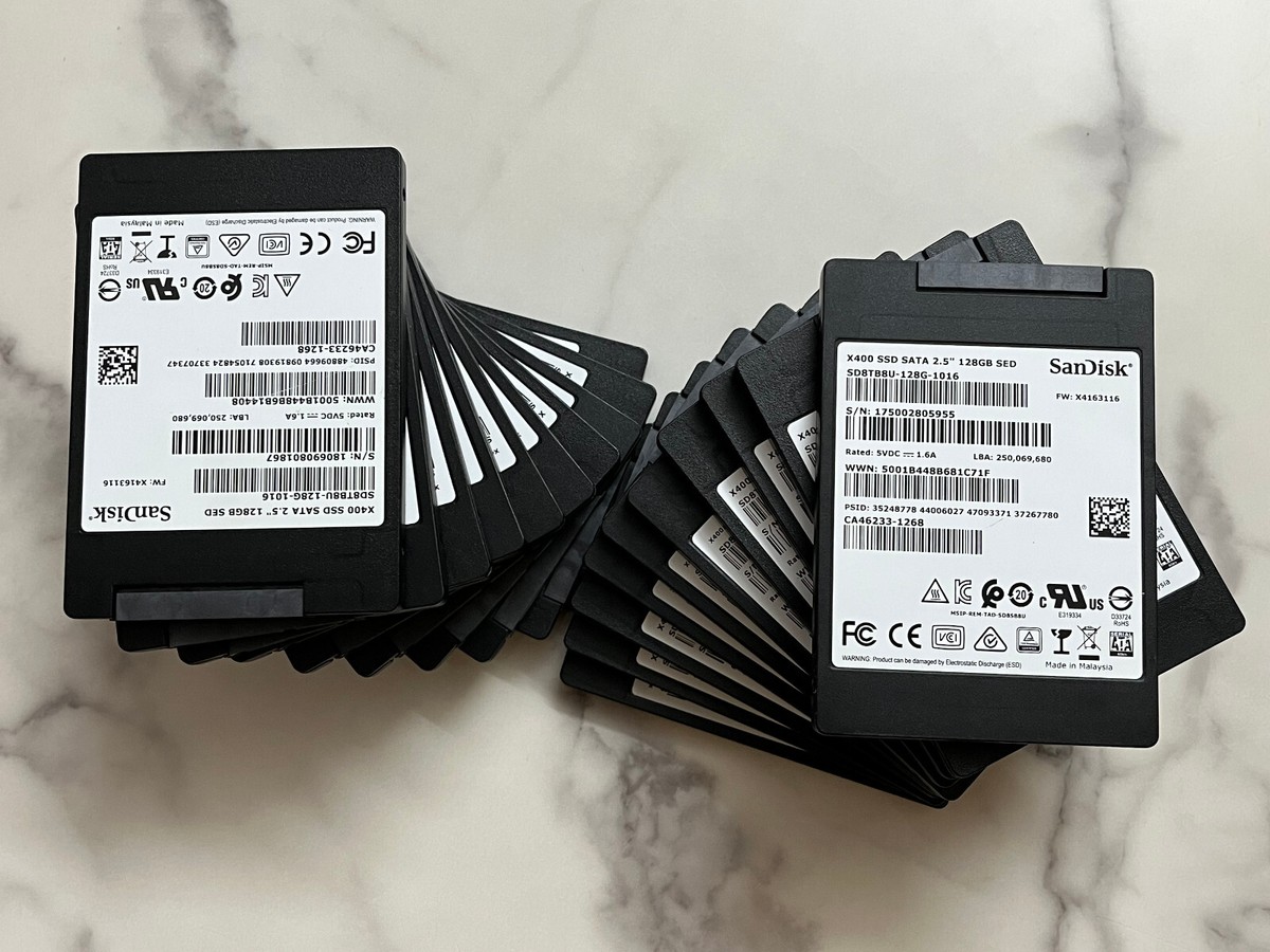 Ssd Sandisk X400 Sandisk Sd8tb8u 20 Pcs 128GB Sandisk X400 SATA