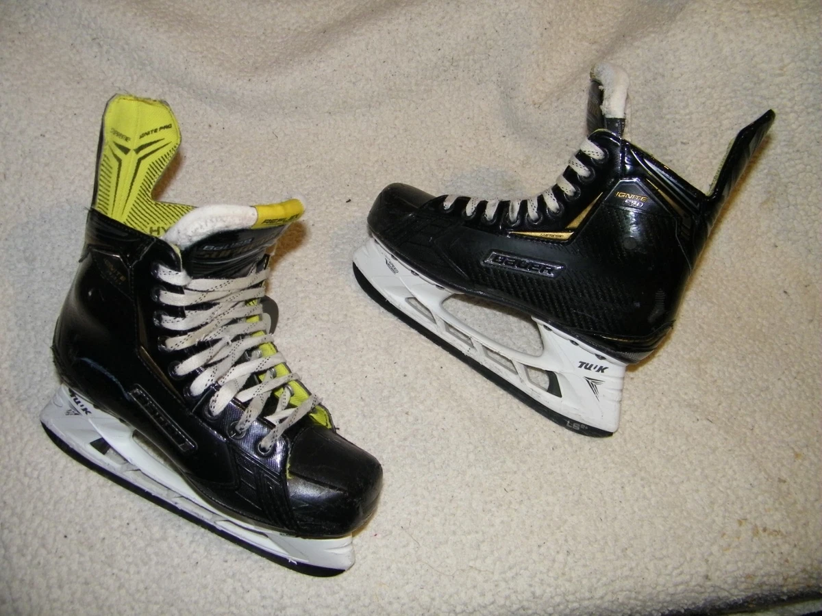 BAUER SUPREME IGNITE PRO ICE HOCKEY SKATES SIZE 5 D SKATE 6.5