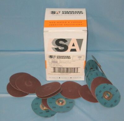 STANDARD ABRASIVES 522512 DISC 3'' DIA ALUMINUM OXIDE 320 GRIT - 50 Sanding Discs