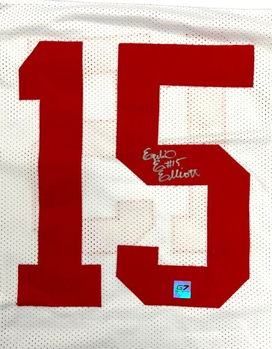 Authentic Ezekiel Elliot Autographed Ohio State Jersey - Rare Auto - Picture 3 of 3