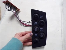 TRIM UP / TRIM DOWN / NAV. LTS. / ANC. LTS. / ACC FUSE PANEL MARINE BOAT