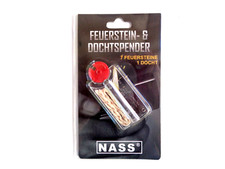 Set Feuerstein- & Dochtspender für Benzinfeuerzeuge, Neu & OVP