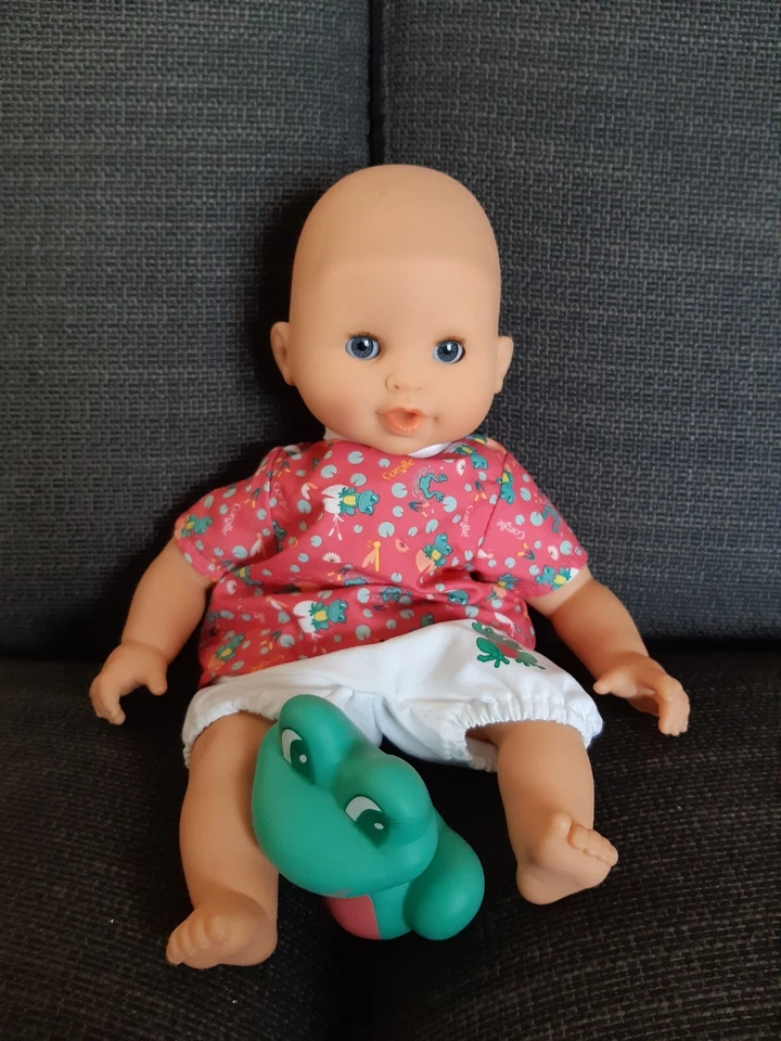 Mon Premier Poupon Corolle Bébé Bain Océane, grenouille, 30cm, TBE - Photo 2/4