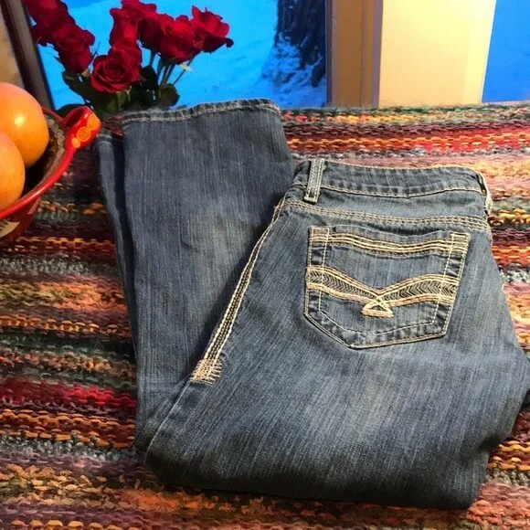 Rare CRUEL ABBY Cotton Blues Jeans size 28 5/S  image 2