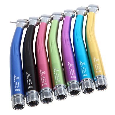 NSK Style Dental Color High Speed Handpiece Air Turbine Push Button 2/4Hole MD