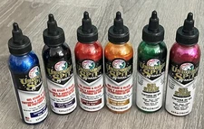 Unicorn SPiT Sparkling - Gel Stain & Glaze - 4oz Sparkle Collection - Lot 1