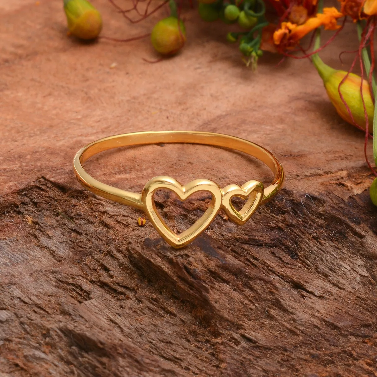 Essential Heart Ring | Heart ring, Gold earrings designs, 18 karat gold