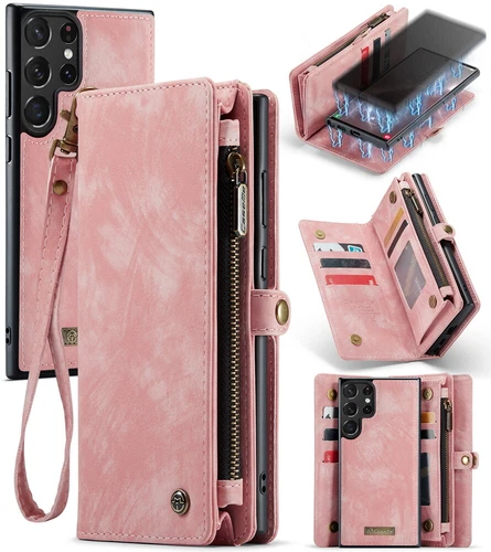 Für Samsung A15 A16 A56 A55 A35 Wallet Case Flip Ständer Leder Hülle Kartenfach - Bild 18 von 25