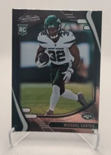 2021 Absolute Football Michael Carter RC Rookie #129 New York Jets