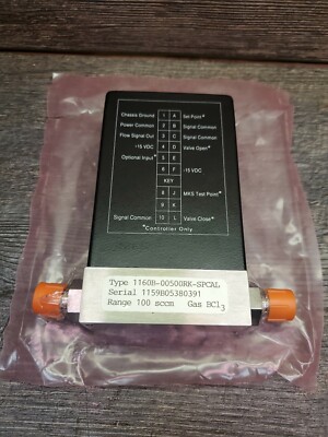 MKS 1160B-00200RK-spcal Mass flow controller  GAS: BCL3 100 sccm