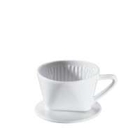 Kaffeefilter Aus Robuster Weiß Glasiert Geschmacksneutral Keramik