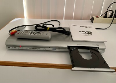 Samsung DVD-P241 Progressive-Scan DVD CD MP3 Player W/Remote & RCA Cables WORKS
