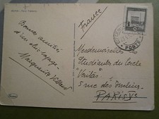 VATICAN VATICANE VATICANO TIMBRE STAMP LETTER COVER LETTRE ENVELOPPE ENV PLI CAR