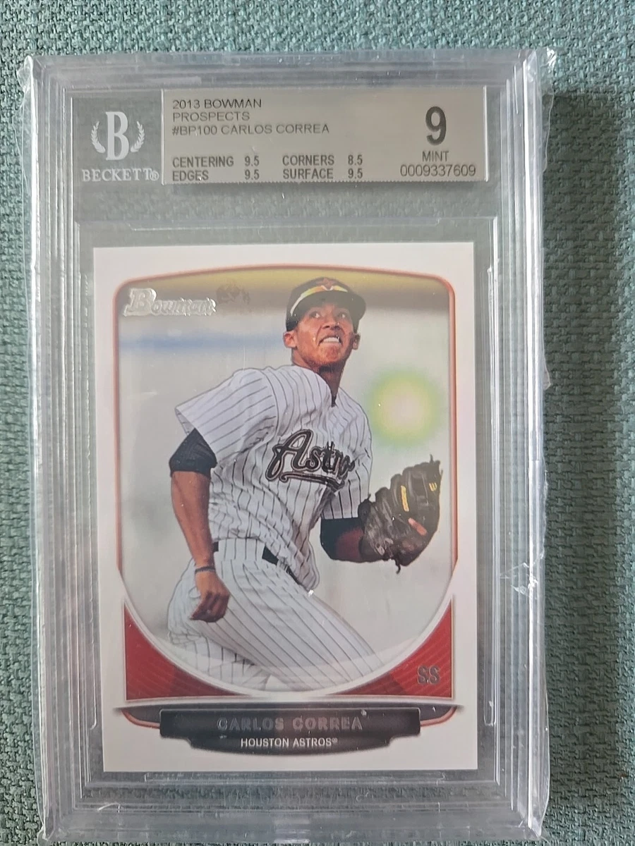 Bowman Carlos Correa Baseball Sports Trading Cards & Accessories