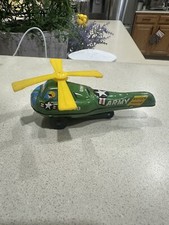1960 s Japan Tin Toy Helicopter ND Brand