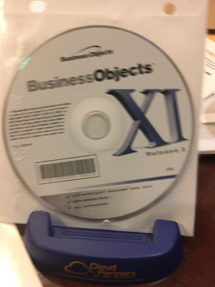 Business Objects XI Release2 With Service Pack 1. Never Used. CD1,CD2,CD3,Rsr CD - Image 4 of 4