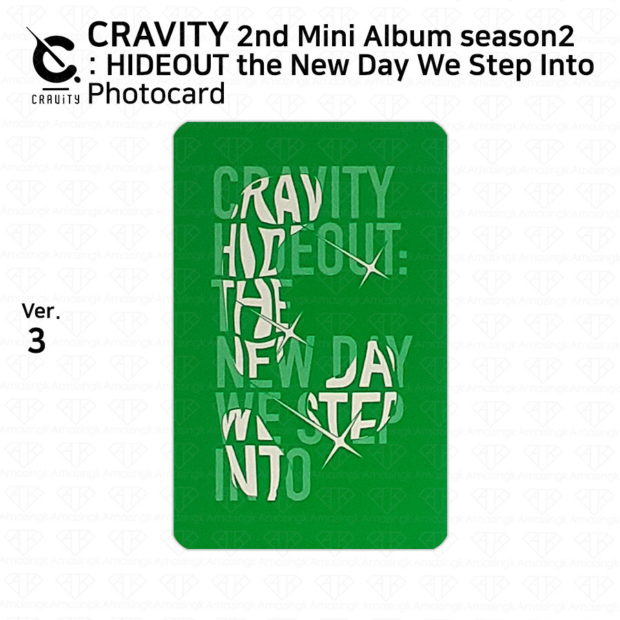 K-POP・アジア HIDEOUTTHE  STEP INTO SEASON 2. CRAVITY CRAVITY SEASON 2 HIDEOUT THE NEW DAY WE STEP INTO - Kpop USA