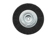 8" Coarse Crimped Wire Wheel Brush 0.012 Carbon Steel 5/8" Arbor Grinder Tool