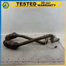 17-19 JAGUAR XE 3.0L LEFT & RIGHT SIDE EXHAUST DOWNPIPE SET OEM