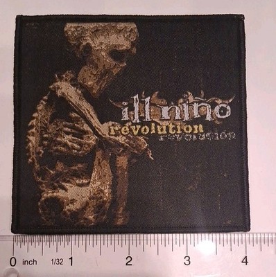 ill Nino Revolution Revolucion Black Border Woven Patch