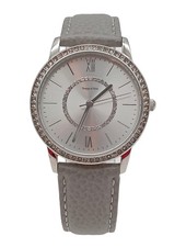 TCHIBO / TCM Analoguhr Damen Uhr hellgrau Casual-Look