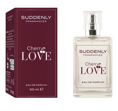 Suddenly CHERRY LOVE Eau de Parfum EdP Spray Damenduft Duftzwilling 1x 50 ml  