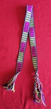 Rare Traditional Huichol Wixarika Textile- Woven Shaman Ceremonial Head Hat Band
