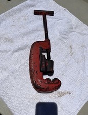 Vintage Craftsman pipe cutter made in USA Red Preowned