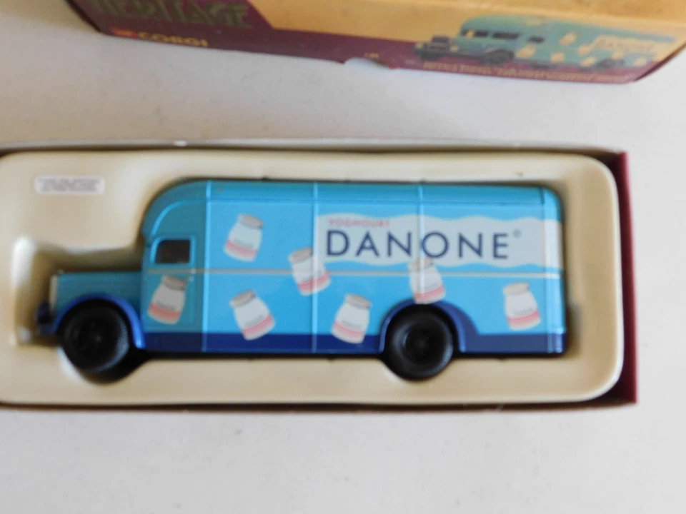 Corgi Heritage Collection Bernard Type 110 Fougon Yoghourt Danone 73001 - Image 2 of 2