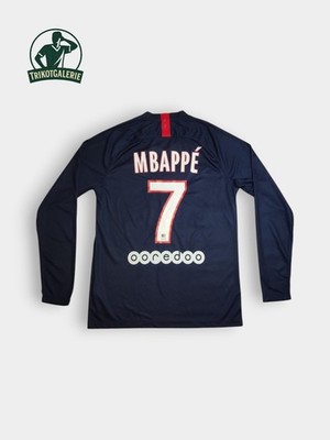 PSG Longsleeve Trikot 2019/20 - Original - M - Nike - Mbappe #7