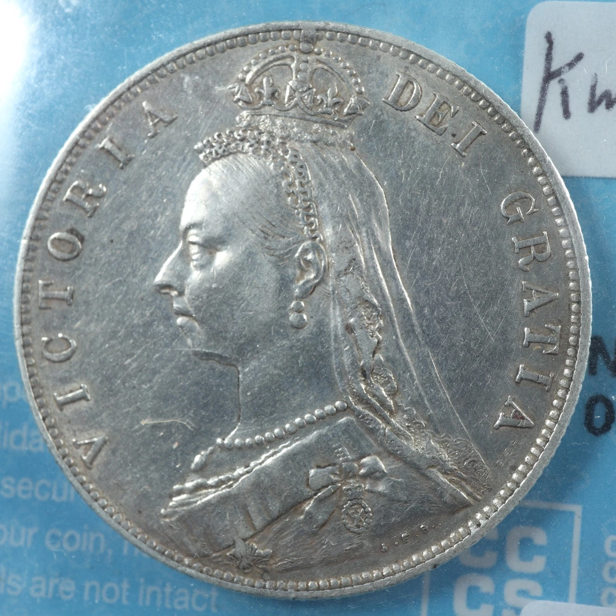 1889 年英国半克朗硬币| eBay