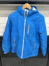 L.L. Bean Winter Jacket Youth Large 14-16 Blue Thinsulate Insulated Hooded Coat