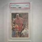 Topps 1993 All-Star Michael Jordan #101 Chicago Bulls PSA 8 Graded Card