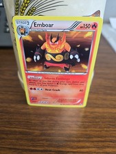 Pokemon Card 2011 Black & White - Emboar 20/114 Reverse Holo