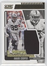 2022 Score Freshman Flashbacks Relics Amari Cooper #FF18 9o3