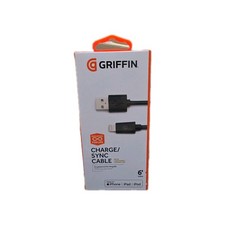 Griffin USB-A Charge & Sync Cable 6ft Black M...