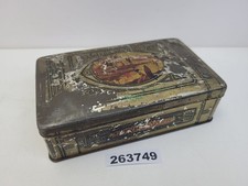 Dose Blech Jugendstil Deko Rimatti Cigarettes Egyptian leer 15x9cm #263749