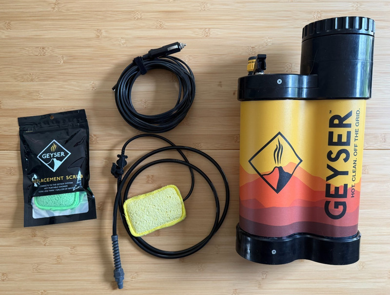 Geyser Systems Portable Camping Shower