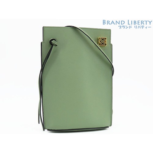Loewe Dice Pocket Shoulder Pouch Crossbody Bag Po Used LIBR-0