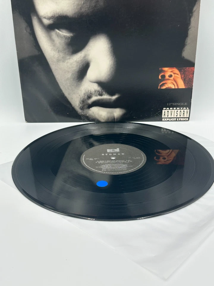 Redman – Can’t Wait 12” Vinyl Single (1995) Def Jam / Rush Associated VG/VG+ - Image 2 of 4