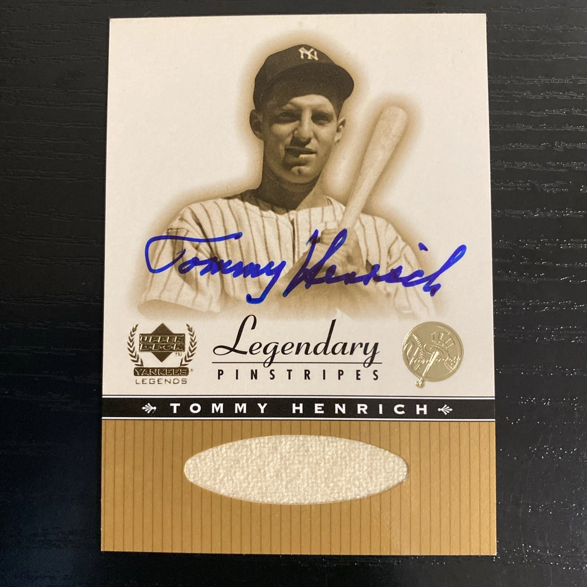 2000 Upper Deck Yankee Legends - Tommy Henrich #TH-A for sale | eBay