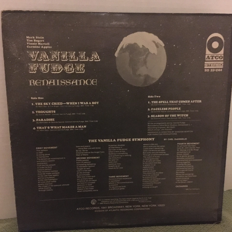 VANILLA FUDGE LP RENAISSANCE - Image 2 of 4