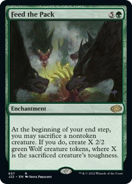 MTG Feed the Pack [Jumpstart 2022] Near Mint Magic