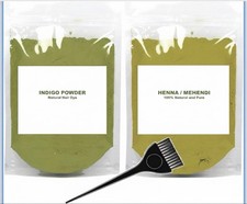Indigo  Henna Powder Organic 2x200g 400g Total Natural Hair Colour Mehandi