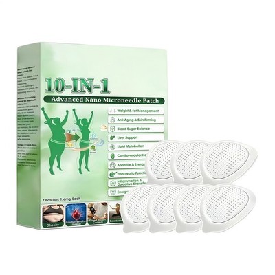 Healrize 10-in-1 Natural Advanced Nano Microneedle Patch Gewichtsverlust-Pflaste
