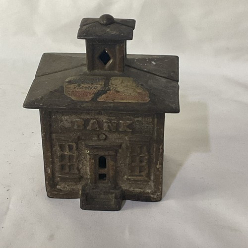 Antiguo banco cúpula de hierro fundido J&E Steven’s edificio original - Imagen 2 de 7