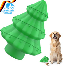 Interaktives Hundespielzeug Aus Naturkautschuk, Weihnachtsbaum-Hundespielball Zu
