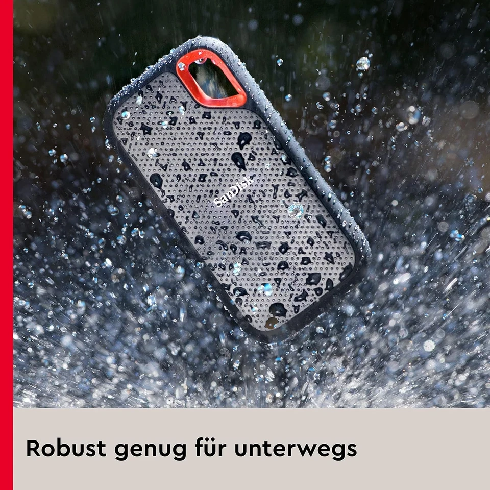 Sandisk Extreme Portable SSD V2 (2TB) Festplatte - Bild 4 von 4
