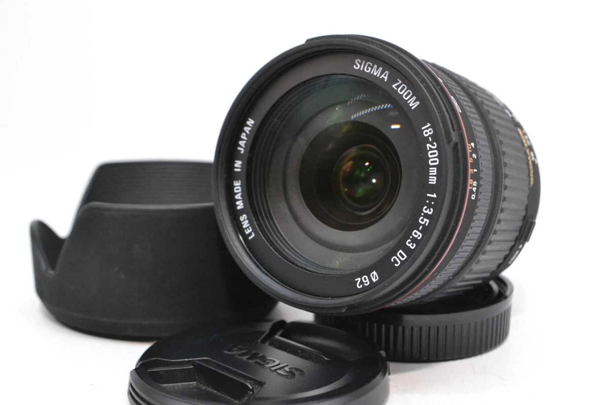 Sigma DC 18-200mm Focal Camera Lenses for sale | eBay