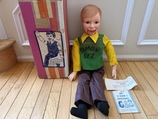 1973 Horsman SIMON SEZ Semi-Professional ORIGINAL BOX  Ventriloquist Dummy